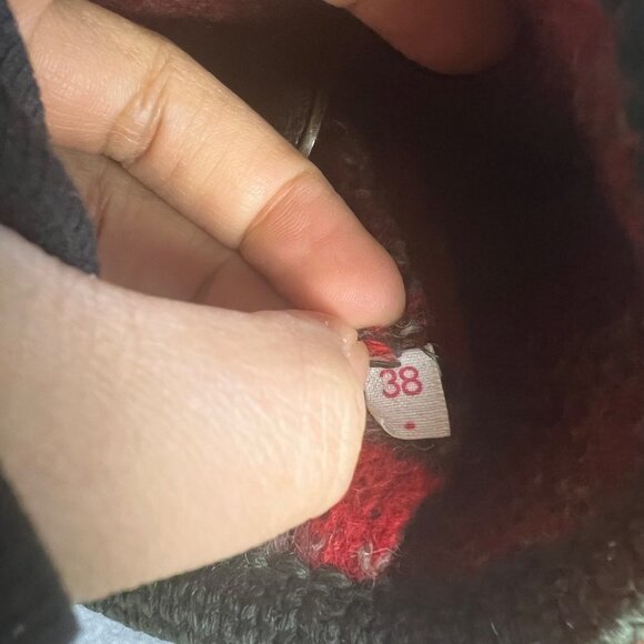 Vintage Cardigan‎ Size 38 Stapf Austria Sweater Red - Picture 8 of 8